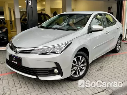 Toyota COROLLA COROLLA GLI 1.8 16V CVT na cor Prata em Curitiba / PR - 6972182