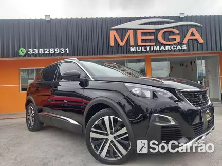 Peugeot 3008 ALLURE 1.6 TB 16V TIP na cor Preta em São José dos Pinhais / PR - 6733835