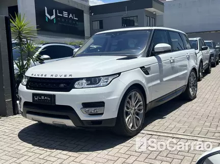 Land Rover RANGE ROVER SPORT HSE 4X4 3.0 SDV6 na cor Branca em São José / SC - 6595785