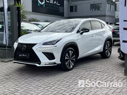 Lexus NX300H F-SPORT 4X4 2.5 16V HIBRIDO AT na cor Branca em São José / SC - 6793517