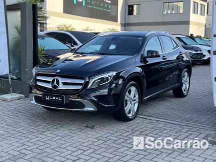 Mercedes GLA 200 ADVANCE 1.6 TB na cor Preta em São José / SC - 6834783