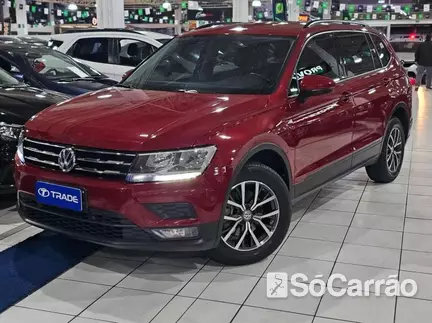 Volkswagen TIGUAN (ELEGANCE) 1.4 TSI DSG na cor Vermelha em Curitiba / PR - 6676659