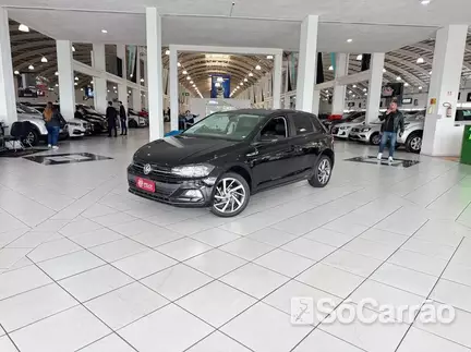 Volkswagen POLO HIGHLINE 200 1.0 12V TSI AT6 na cor Preta em Curitiba / PR - 6696261