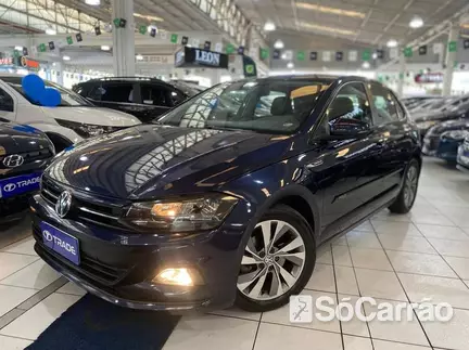 Volkswagen POLO COMFORTLINE 200 1.0 12V TSI AT6 na cor Azul em Curitiba / PR - 6696271
