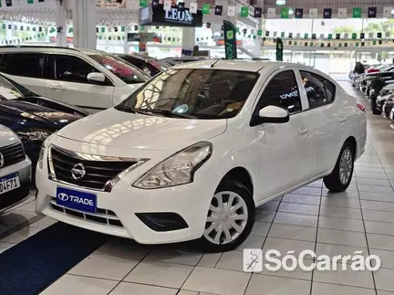 Nissan VERSA FLEX S 1.6 16V na cor Branca em Curitiba / PR - 6696937
