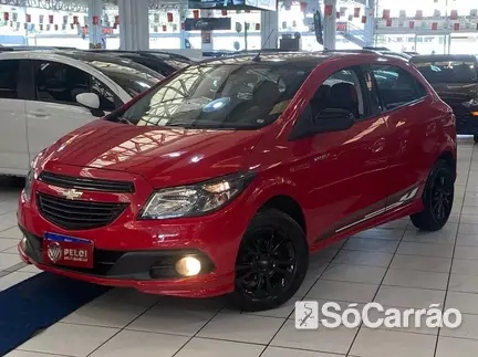 Chevrolet ONIX EFFECT 1.4 8V SPE/4 na cor Vermelha em Curitiba / PR - 6725967