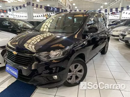 Chevrolet SPIN LTZ 1.8 8V ECO AT6 na cor Azul em Curitiba / PR - 6741946