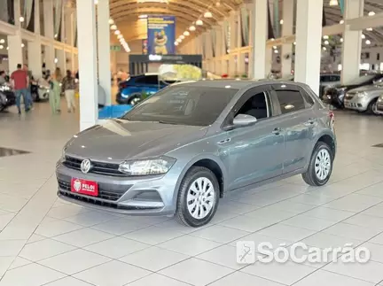 Volkswagen POLO (COMPOSITION TOUCH) 1.0 12V na cor Cinza em Curitiba / PR - 6911968