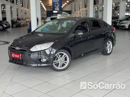 Ford FOCUS FASTBACK SE 2.0 16V P.SHIFT FLEXONE na cor Preta em Curitiba / PR - 6931567