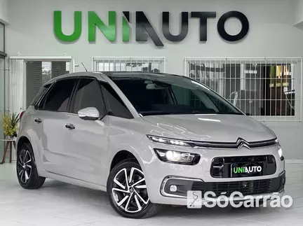 Citroen C4 PICASSO INTENSIVE 1.6 16V THP AT na cor Prata em Joinville / SC - 6755654