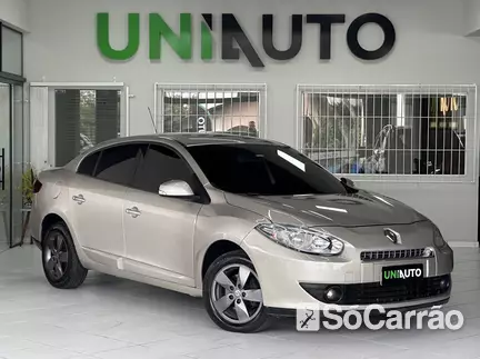 Renault FLUENCE DYNAMIQUE 2.0 16V HIFLEX na cor Bege em Joinville / SC - 6821337