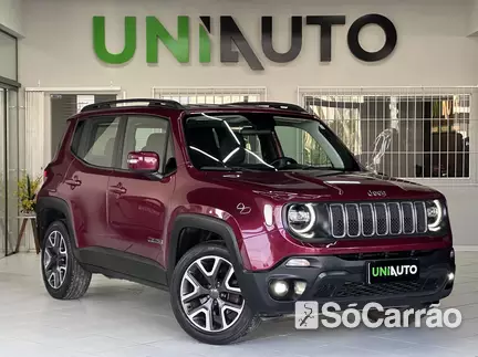 JEEP RENEGADE LONGITUDE 1.8 16V AT6 na cor Vermelha em Joinville / SC - 6885507