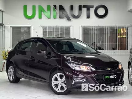 Chevrolet CRUZE LT 1.4 TURBO AT na cor Vermelha em Joinville / SC - 6893390