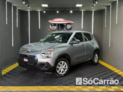 Citroen C3 C3 LIVE PACK 1.0 MT FLEX na cor Cinza no Alvorada / RS - 6731053