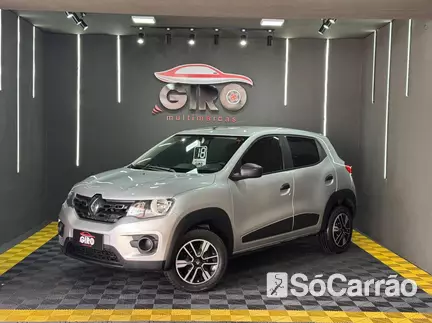 Renault KWID ZEN 1.0 12V SCE na cor Prata no Alvorada / RS - 6731249