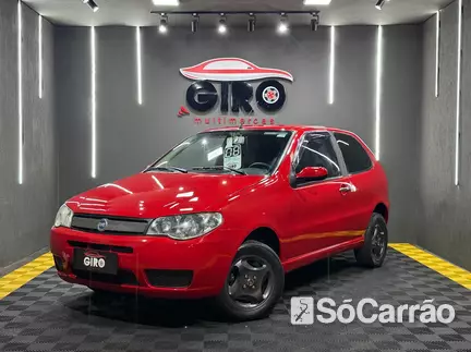 Fiat PALIO FIRE 1.0 8V na cor Vermelha no Alvorada / RS - 6754957