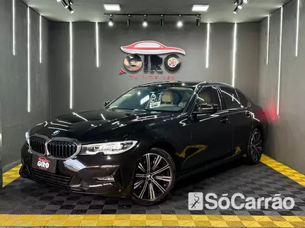 BMW 320I GP 2.0 16V TB 184CV ACTIVEFLEX na cor Preta no Alvorada / RS - 6795722
