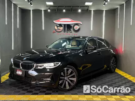 BMW 320I GP 2.0 16V TB 184CV ACTIVEFLEX na cor Preta no Alvorada / RS - 6795722