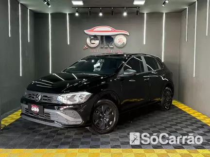 Volkswagen POLO TRACK 1.0 12V na cor Preta no Alvorada / RS - 6849476