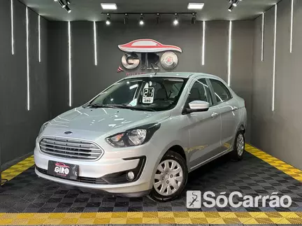 Ford KA+ SEDAN SE PLUS 1.0 12V na cor Prata no Alvorada / RS - 6849592