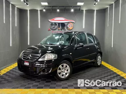 Citroen C3 GLX 1.4 8V na cor Preta no Alvorada / RS - 6914160