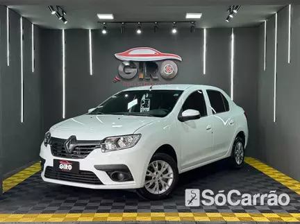 Renault LOGAN ZEN 1.6 16V SCE na cor Branca no Alvorada / RS - 6995335