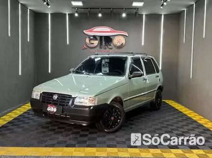 Fiat UNO MILLE FIRE 1.0 8V na cor Verde no Alvorada / RS - 6996615