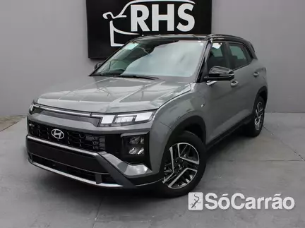 Hyundai CRETA N LINE 1.0 12V T-GDI AT na cor Cinza em União da Vitória / PR - 6352786