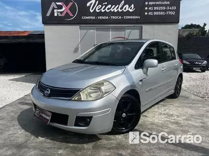 Nissan TIIDA SL 1.8 16V MT FLEX na cor Prata em Curitiba / PR - 6638947