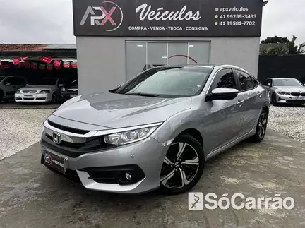 Honda CIVIC G10 EXL 2.0 16V CVT na cor Prata em Curitiba / PR - 6762777