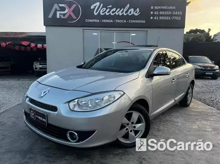 Renault FLUENCE DYNAMIQUE 2.0 16V CVT HIFLEX na cor Prata em Curitiba / PR - 6773970