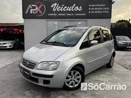 Fiat IDEA ELX FIRE 1.4 8V na cor Prata em Curitiba / PR - 6789740