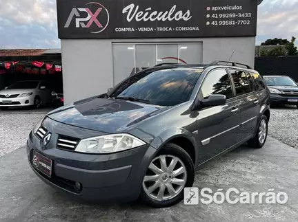 Renault MEGANE GRAND TOUR DYNAMIQUE 1.6 16V HIFLEX na cor Cinza em Curitiba / PR - 6789921