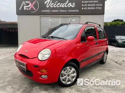 Chery QQ 1.1 16V na cor Vermelha em Curitiba / PR - 6992093