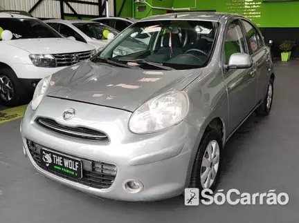 Nissan MARCH (CONFORTO) 1.0 16V na cor Cinza em Curitiba / PR - 6847285