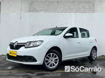 Renault SANDERO EXPRESSION 1.6 16V SCE na cor Branca em Curitiba / PR - 6932417
