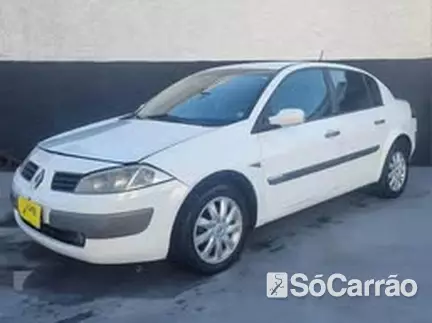 Renault MEGANE SEDAN DYNAMIQUE 1.6 16V HIFLEX na cor Branca em Curitiba / PR - 6941530
