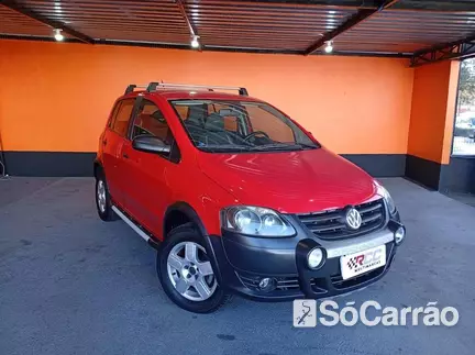 Volkswagen CROSSFOX (CROSSFOX LTD.) 1.6 16V MSI na cor Vermelha em Curitiba / PR - 6817455