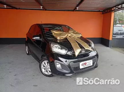 KIA PICANTO EX 1.0 12V AT na cor Preta em Curitiba / PR - 6899857