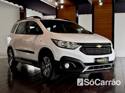 Chevrolet SPIN ACTIV 7 1.8 8V ECO AT6 na cor Branca em Florianópolis / SC - 6657712
