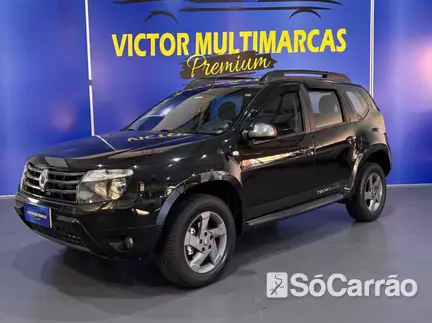 Renault DUSTER DYNAMIQUE(TECHROAD) 2.0 16V AT HIFLEX na cor Preta em Ponta Grossa / PR - 6796295