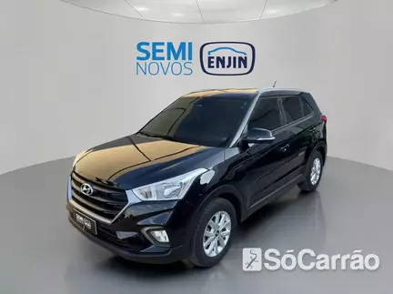 Hyundai CRETA ACTION 1.6 16V AT6 na cor Preta em Cascavel / PR - 6925389