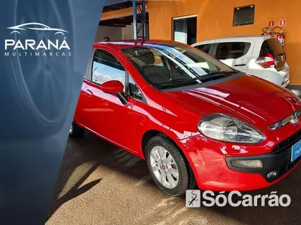 Fiat PUNTO ATTRACTIVE 1.4 8V na cor Vermelha em Colombo / PR - 6784981