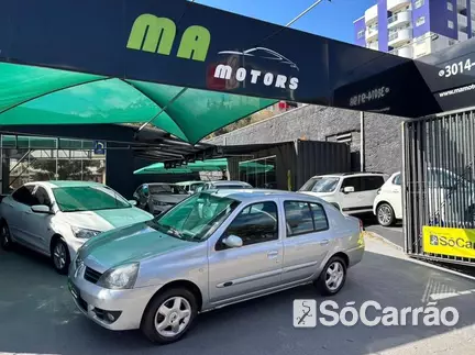 Renault CLIO SEDAN PRIVILEGE 1.6 16V HIFLEX na cor Prata em Curitiba / PR - 6837240