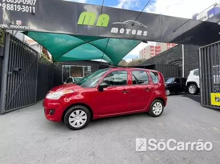 Citroen C3 PICASSO GL 1.5 8V na cor Vermelha em Curitiba / PR - 6863178
