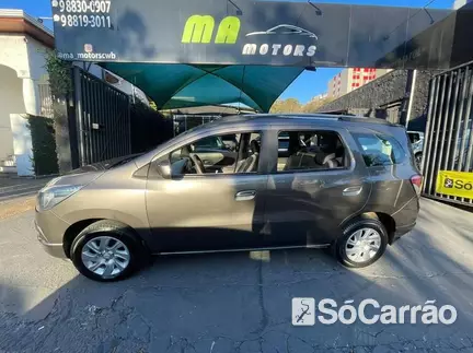 Chevrolet SPIN LTZ 1.8 8V ECONOFLEX na cor Cinza em Curitiba / PR - 6912661