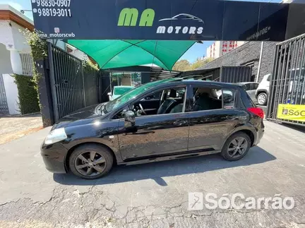Nissan TIIDA SL 1.8 16V MT na cor Preta em Curitiba / PR - 6947769
