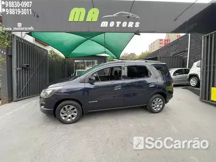 Chevrolet SPIN ADVANTAGE 1.8 8V ECO AT6 na cor Azul em Curitiba / PR - 6957319
