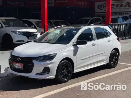 Chevrolet ONIX RS 1.0 TB 12V AT6 na cor Branca em Cascavel / PR - 6817942