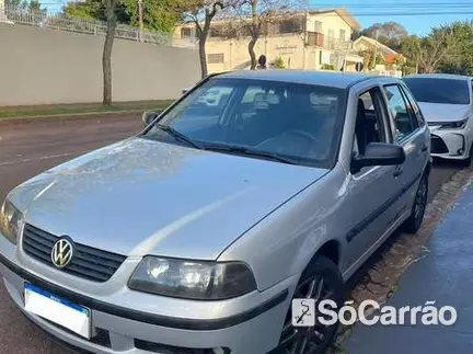 Volkswagen GOL TURBO G3 1.0MI 16V na cor Prata em Cascavel / PR - 6710960